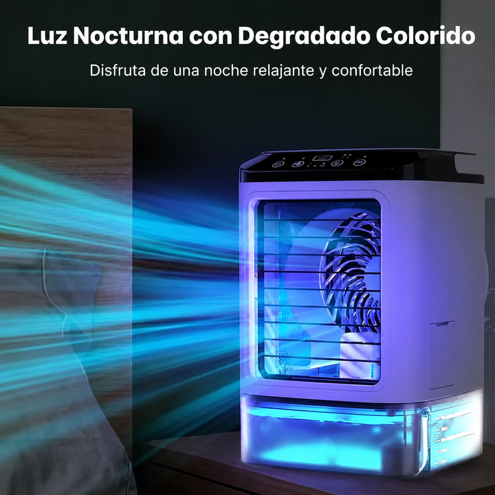 Aire Acondicionado Portátil Climatizador Evaporativo Con Humidificador