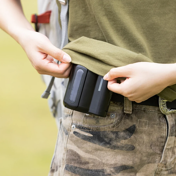 Ventilador Portátil Recargable Personal De Cintura Manos Libres