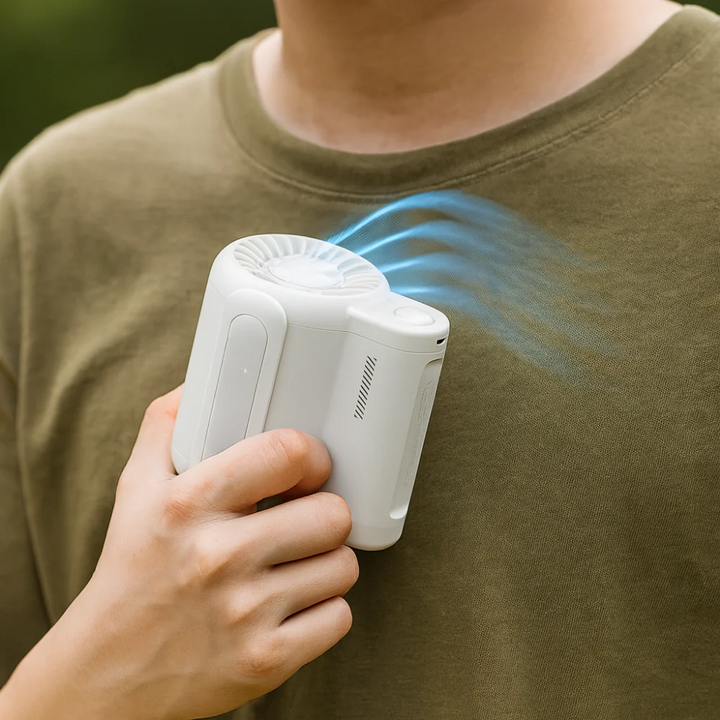 Ventilador Portátil Recargable Personal De Cintura Manos Libres